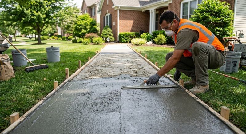 Walkway Resurfacing Service